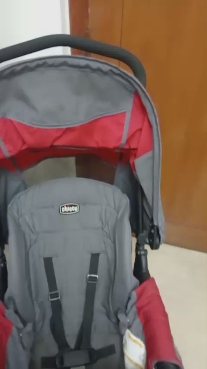 Chicco Cortina CX Stroller, Red, 2021 | For 0-4 Years