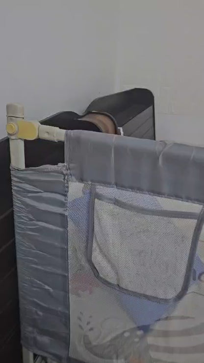 Blisso Baby Bed Rail guard for kids Safety | Single Piece, ( 6.5x2 Ft)