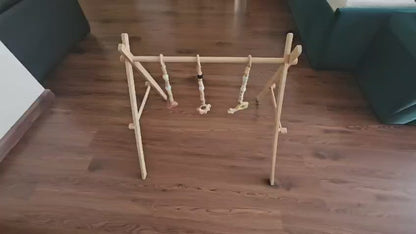 Ariro Toys Baby Floor Gym - Natural