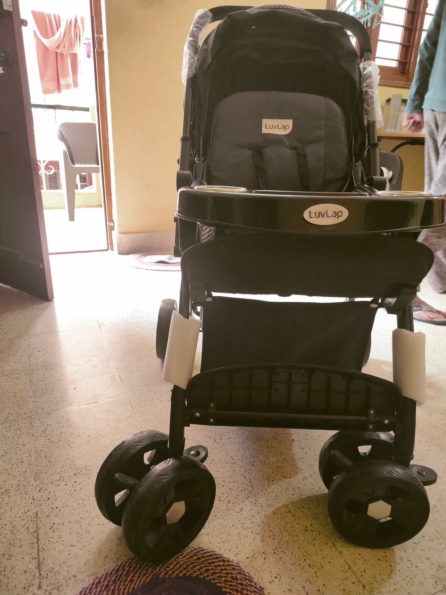 Luvlap Galaxy Baby Stroller - Navy Blue