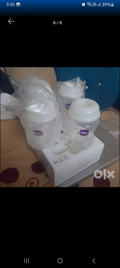 Promom Breast Pump and Milk Storage Bottles
