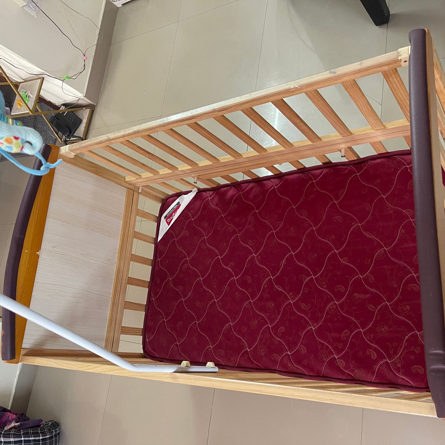 Baby Wooden Cot