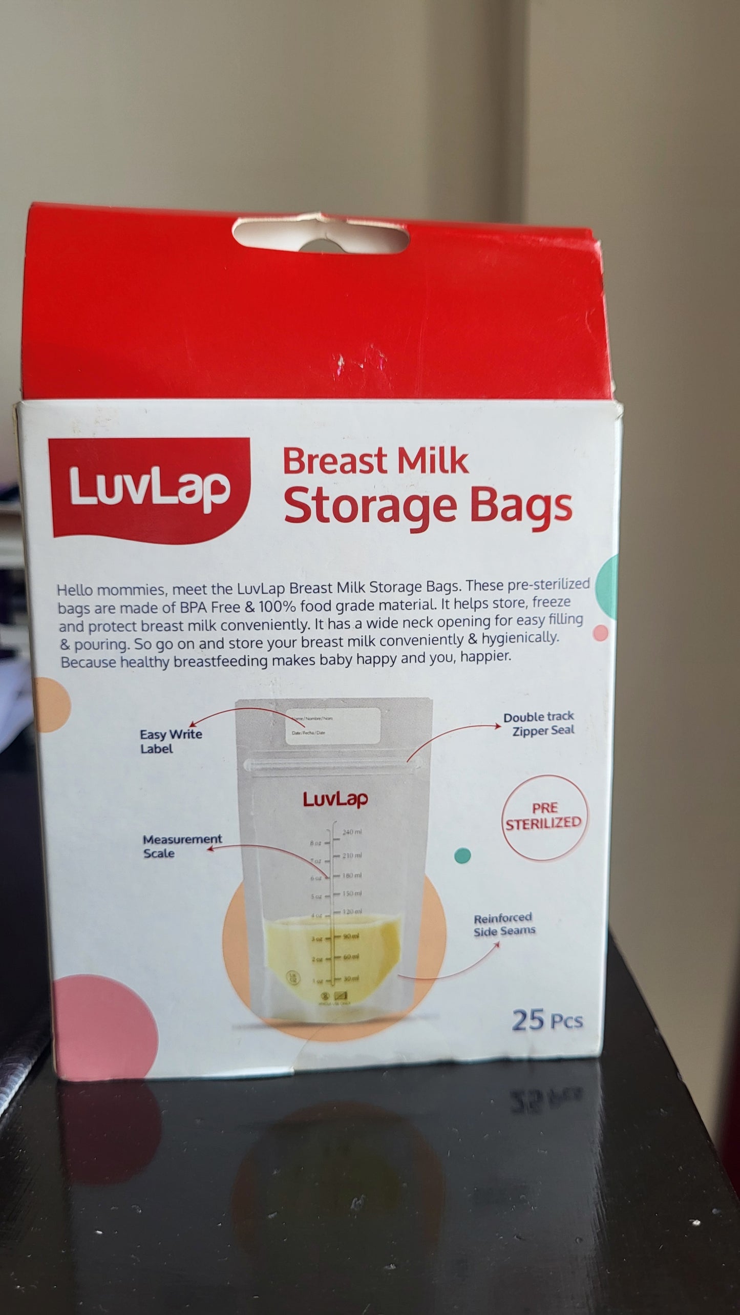 Luvlap Breast Milk Storage Bags