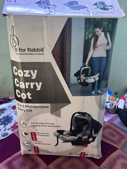 R For Rabbit Cozy Carry Cot