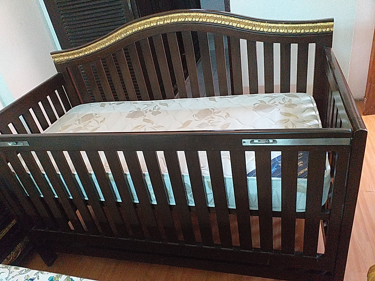 Wooden Baby Cot