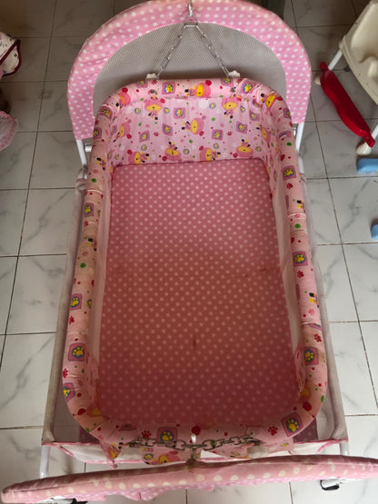 Babyhug Premium Baby Care Combo Cradle