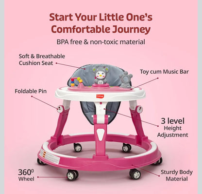 LuvLap 360° Joy Baby Walkers for 9+ Months