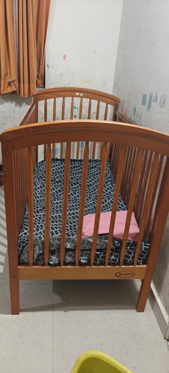 Junior Brand Wooden Cot / Crib