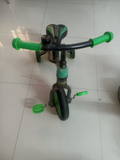 Bike with Training Wheels