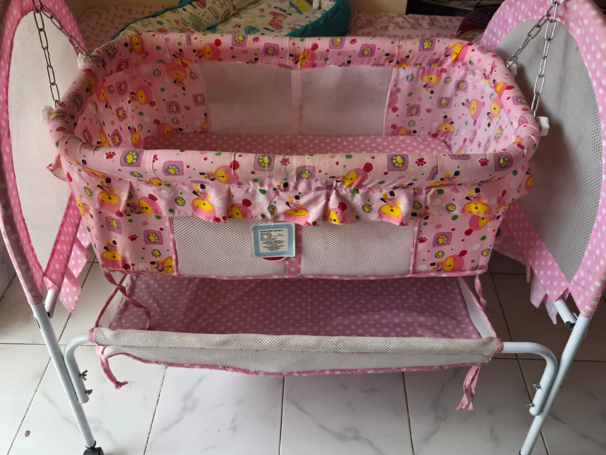 Babyhug Premium Baby Care Combo Cradle