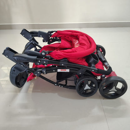 LuvLap Galaxy Baby Stroller, Pram for Baby with 5 Point Safety Harness