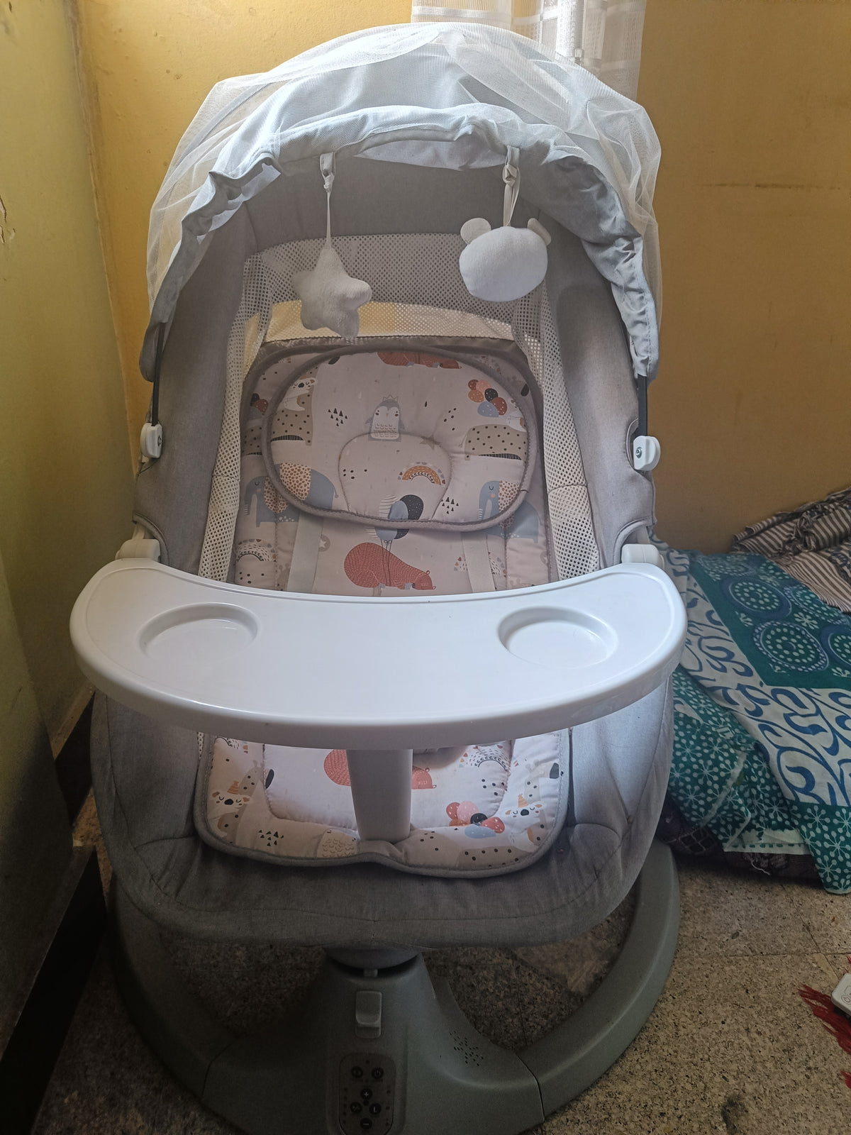 Softies Grey Automatic Swing