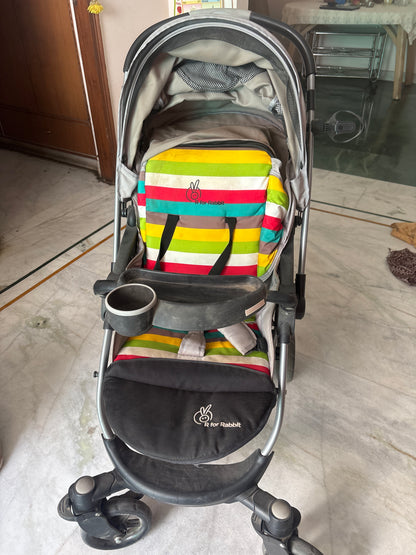 R for Rabbit Rainbow Colour Stroller