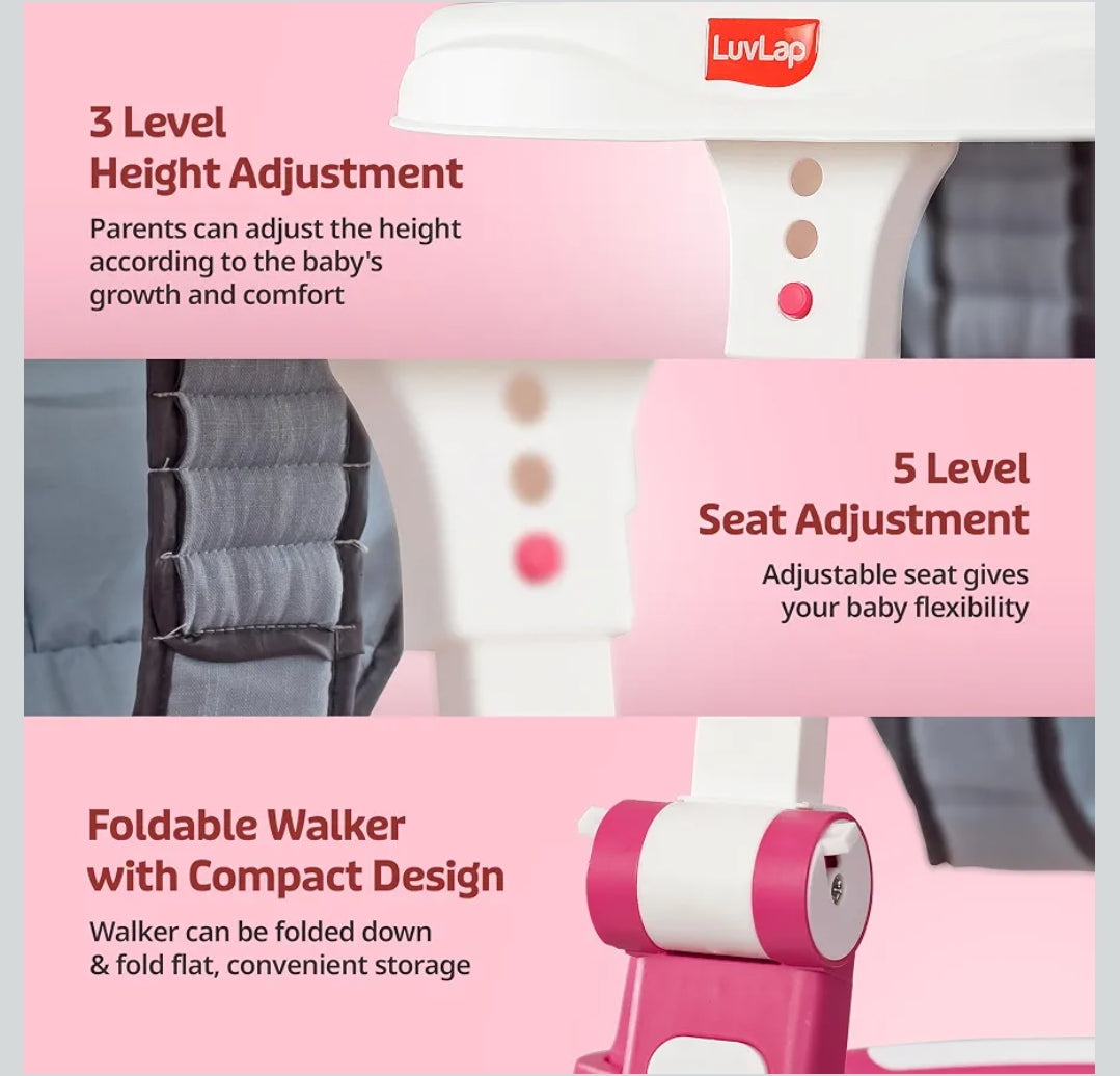 LuvLap 360° Joy Baby Walkers for 9+ Months