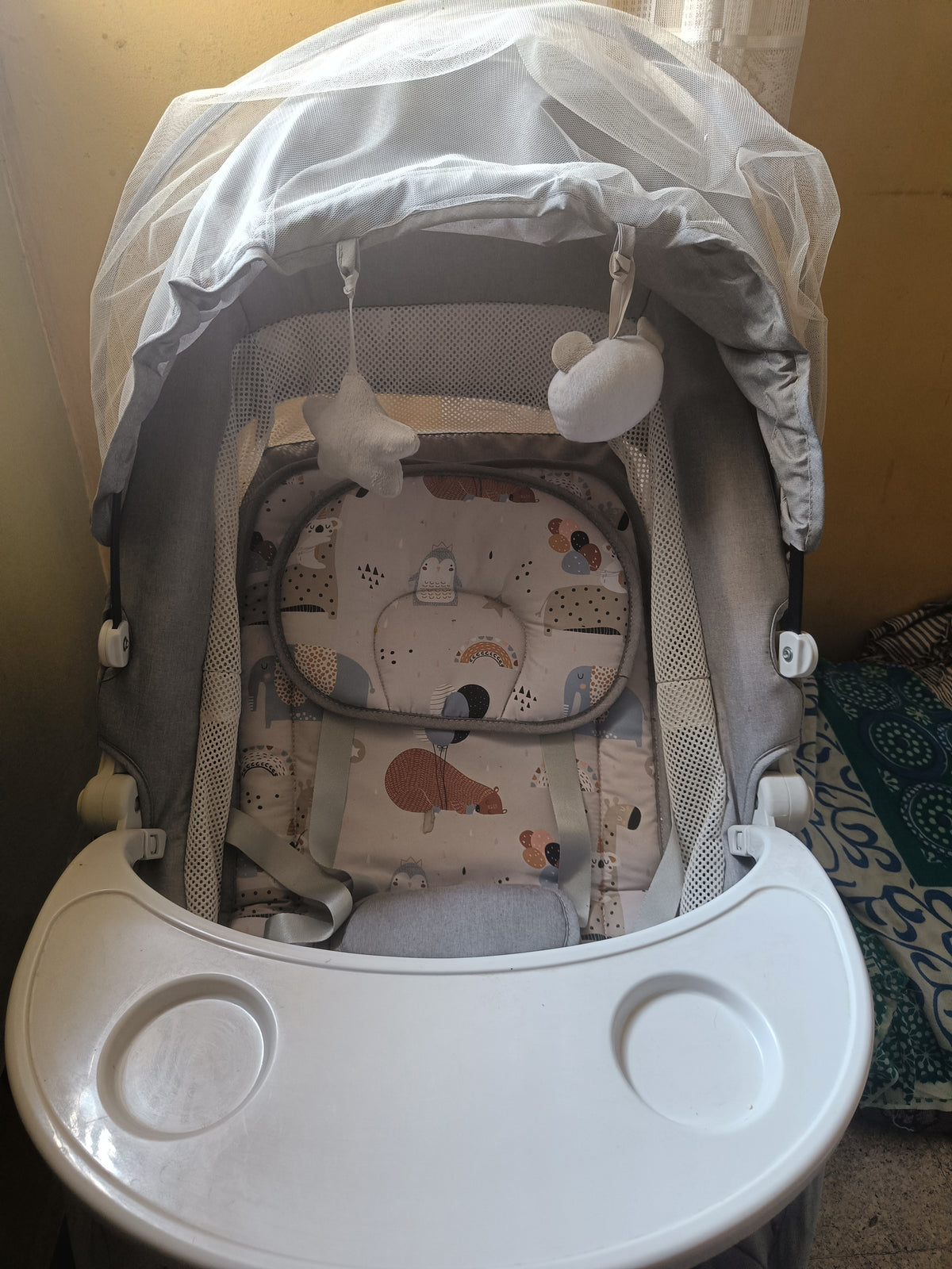Softies Grey Automatic Swing